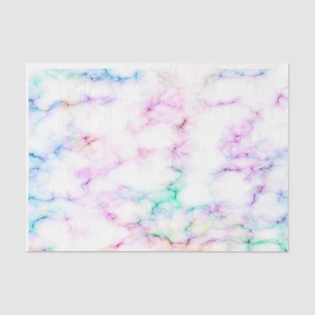 Elegante Marmordecoupage Seidenpapier (Vorderseite)
