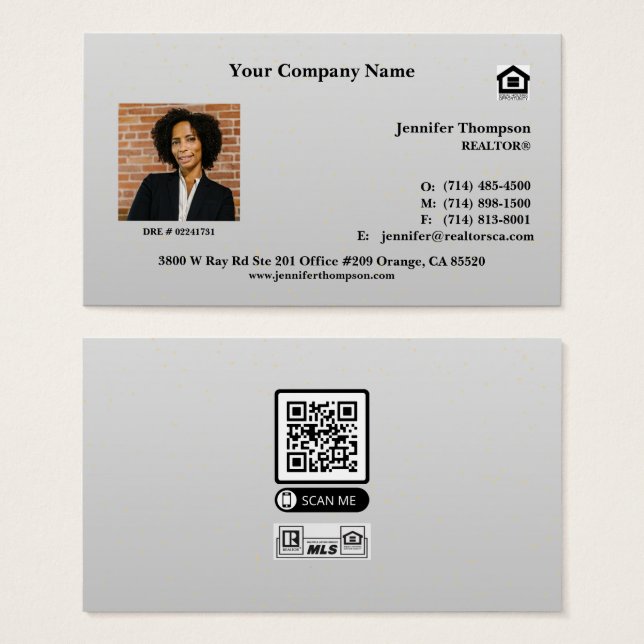 Elegante Marmorkarte mit Gold Glitzer (Vorne & Hinten)