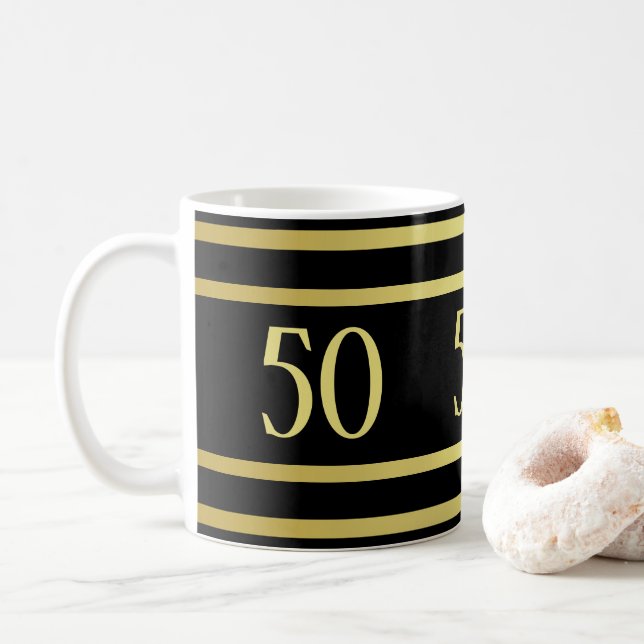 Elegante Masculine Kaffeetasse (Mit Donut)