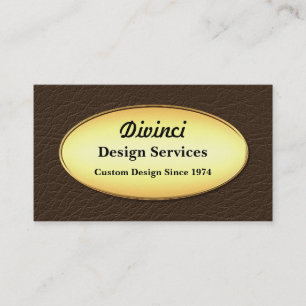 Elegante Maskuline Business Card Visitenkarte