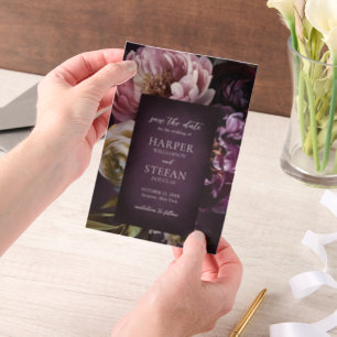 Elegante maximalistische florale Hochzeit - Save t