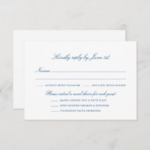 Elegante Meal Options Spruce Point Collection