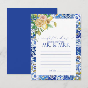 Elegante mediterrane Zitronenbäume Postkarte