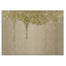 Elegante Melting Gold Glittery Glam