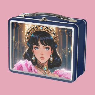 Elegante Metall-Lunchbox Metall Brotdose