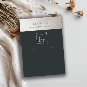 ELEGANTE METALLIC-SCHWARZE SILVER-LOGO-ERLEBNISANZ VISITENKARTE