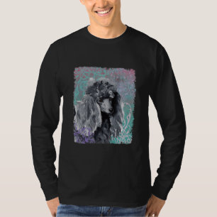 Elegante Miniatur Poodle T-Shirt