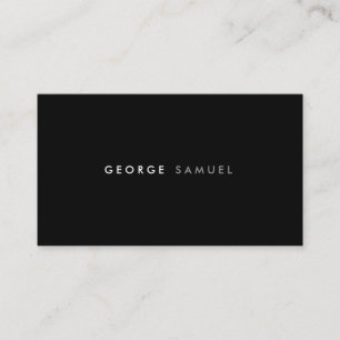 Elegante Minimal Business-Branding Visitenkarte