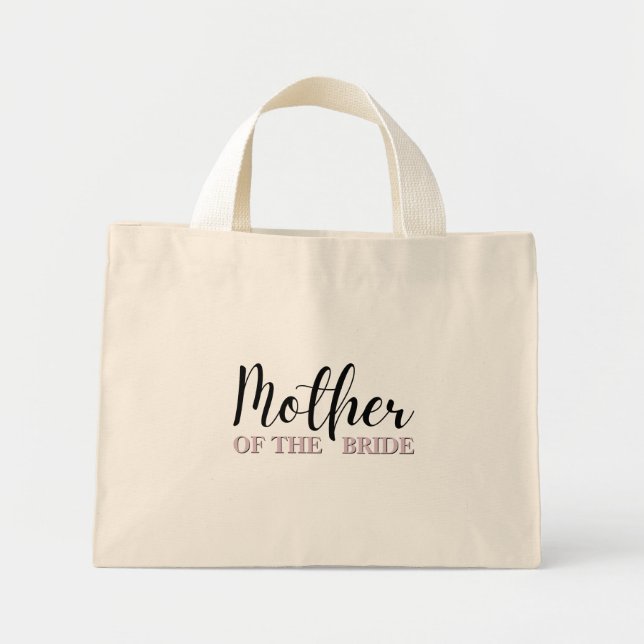 Elegante Minimal Tasche für die Mutter der Braut (Vorne)