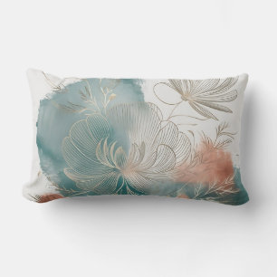 Elegante Minimalistische Cosmo Line Kunst, Dichtun Kissen Für Draußen