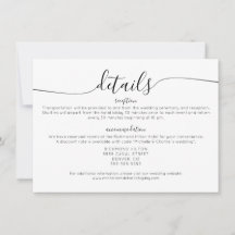 Elegante Minimalistische Details zur Hochzeit