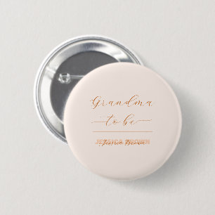 Elegante minimalistische geschlechtsneutrale werde button