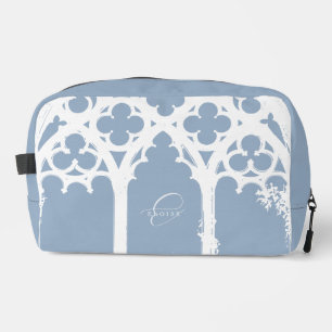 Elegante Minimalistische Gotische Bögen Chic Typog Waschbeutel