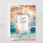 Elegante Minimalistische Hochzeit am Strand Save The Date<br><div class="desc">Set Sie mit unserem eleganten Minimalistischen Beach Wedding Save the Date in einer schlichten Atmosphäre. Dieses Design besticht durch klare Linien und schlichte Eleganz, ideal für Paare, die zeitlose Schönheit und moderne Eleganz schätzen. Vollständig editierbar und zum sofortigen Download verfügbar, anpassen Sie es online, um Ihre Hochzeit Thema mühelos. Craft...</div>