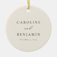 Elegante Minimalistische Hochzeit der Creme Callig