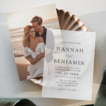 Elegante Minimalistische Hochzeit in Schwarz und W