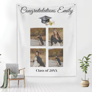 Elegante Minimalistische Minimalistische Graduieru Wandteppich