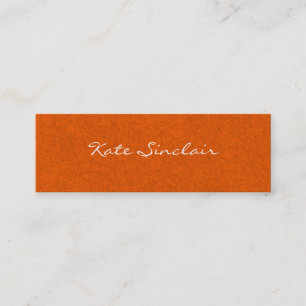 Elegante Minimalistische Moderne stilvolle Mini Mi Mini Visitenkarte