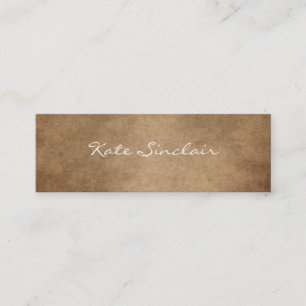 Elegante Minimalistische Moderne stilvolle Mini Mi Visitenkarte