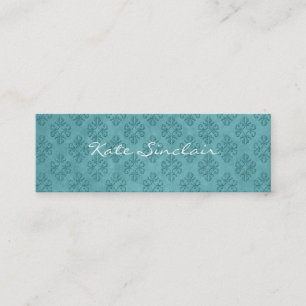 Elegante Minimalistische Moderne stilvolle Mini Mini Visitenkarte