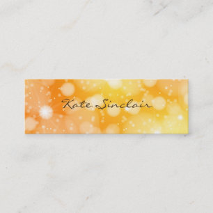 Elegante Minimalistische Moderne stilvolle Mini Mini Visitenkarte