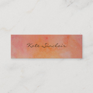 Elegante Minimalistische Moderne stilvolle Mini Mini Visitenkarte