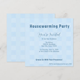 Elegante Minimalistische Party Einladung