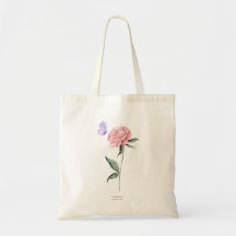 Elegante Minimalistische Pfingstrose Florale Hochz