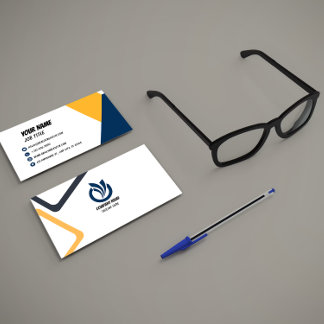 Elegante minimalistische professionelle Visitenkar Visitenkarte