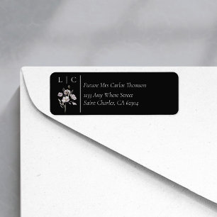 Elegante minimalistische schwarze UAWG in Monogram