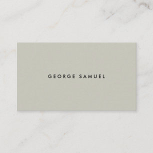 Elegante Minimalistische Unternehmensmarkenführung Visitenkarte