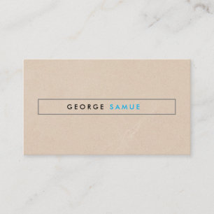 Elegante Minimalistische Unternehmensmarkenidentit Visitenkarte