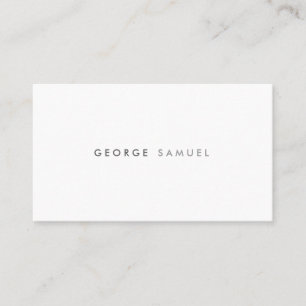 Elegante Minimalistische Unternehmensmarkenidentit Visitenkarte