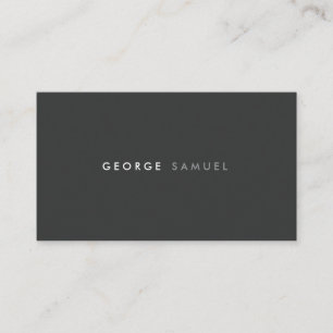 Elegante Minimalistische Unternehmensmarkierung Visitenkarte