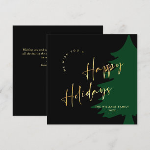 Elegante Minimalistische Weihnachten Moderne Gruß