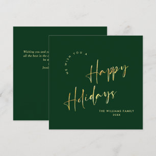 Elegante Minimalistische Weihnachten Moderne Gruß