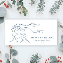 Elegante Minimalistische Weihnachtsgrüße