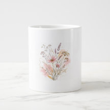 Elegante minimalistische Wildblumen-Geburtstagsges