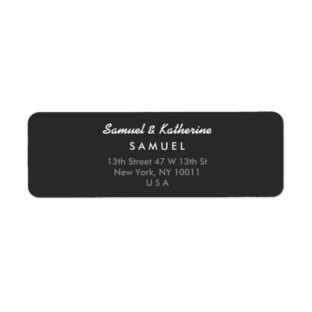 Elegante Minmale Unternehmensmarke (Vorne)