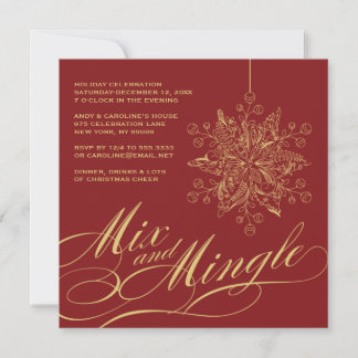 Elegante Mix & Mingle Einladung