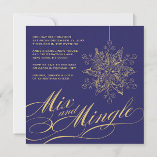 Elegante Mix & Mingle Einladung