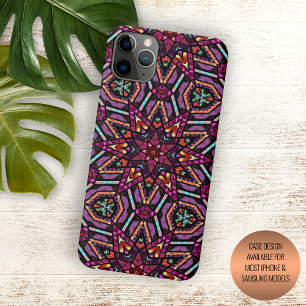 Elegante Moderne Abstrakte Bohemische Mandala Case-Mate iPhone Hülle