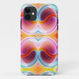 ELEGANTE MODERNE ABSTRAKTE PSYCHEDELIKKUNST Case-Mate iPhone HÜLLE
