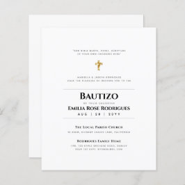 Elegante Moderne BAUTIZO Bautismo Taufe - ADD VERS