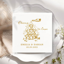 Elegante Moderne Beifall für die Liebe Minimalisti