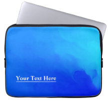 Elegante moderne blaue personalisierte Vorlage