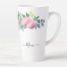 Elegante moderne botanisch-grüne Blume