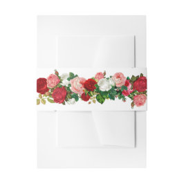 Elegante Moderne botanische Grüne Blume Einladungsbanderole