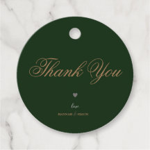 Elegante Moderne Classic Emerald Green Gold Weddin