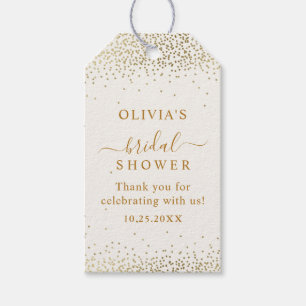 Elegante Moderne einfache Gold Chic Gefallen Viele Geschenkanhänger